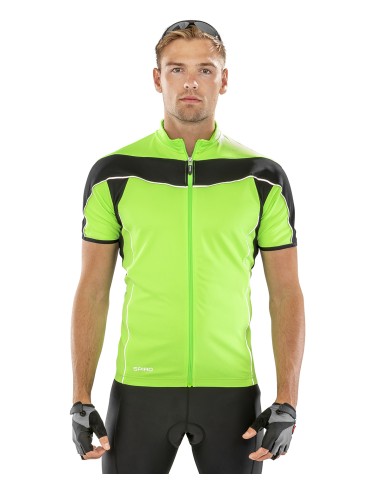 R-S188M-Mens Bikewear Full Zip Performance Top